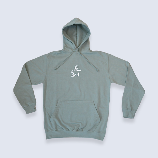 Green Star of Hope hoodie